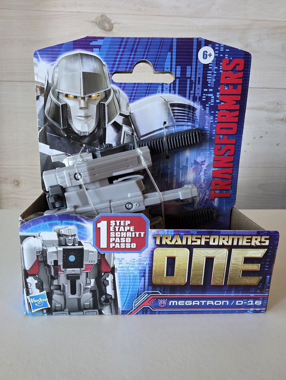 Hasbro Transformers One 1-Step Cog Changer Megatron (D-16) 4" Action Figure